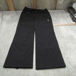 Spyder Ski Pants Womens 8 Short Black‎ Outdoor Winter Rain Wind Snow Lined 32x32